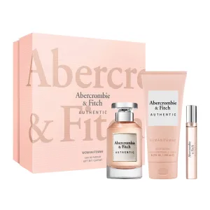 A&F Authentic Set 3 Piezas Mujer (Incluye: EDP   Loción Corporal   Mini Spray)