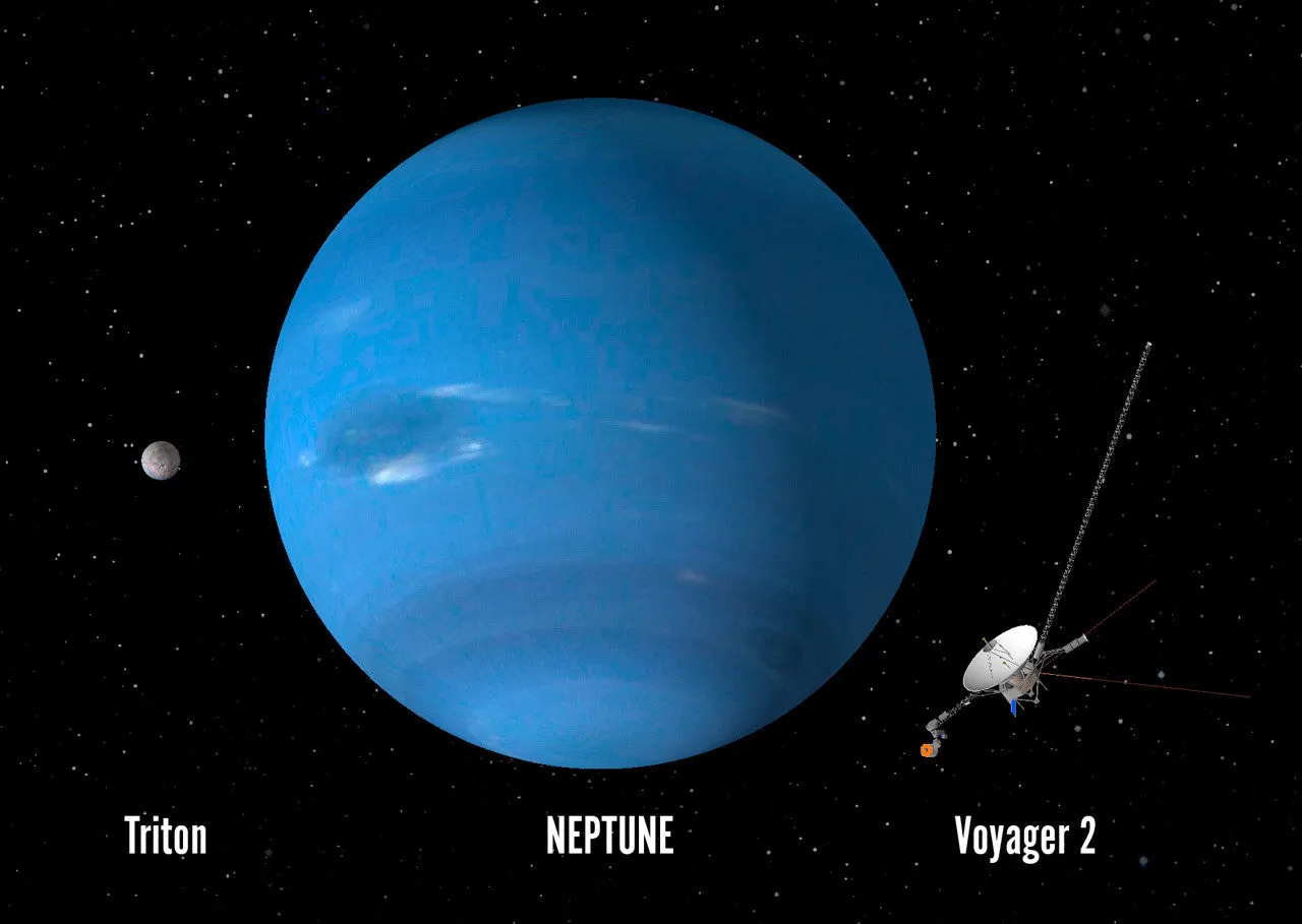 Authentic Cards Neptune Postcard