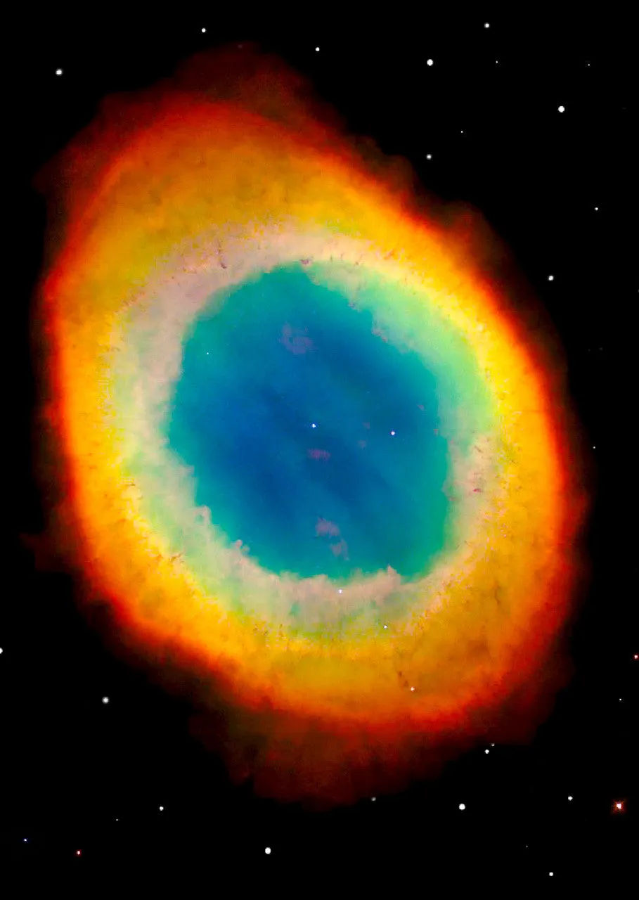 Authentic Cards Ring Nebula Postcard