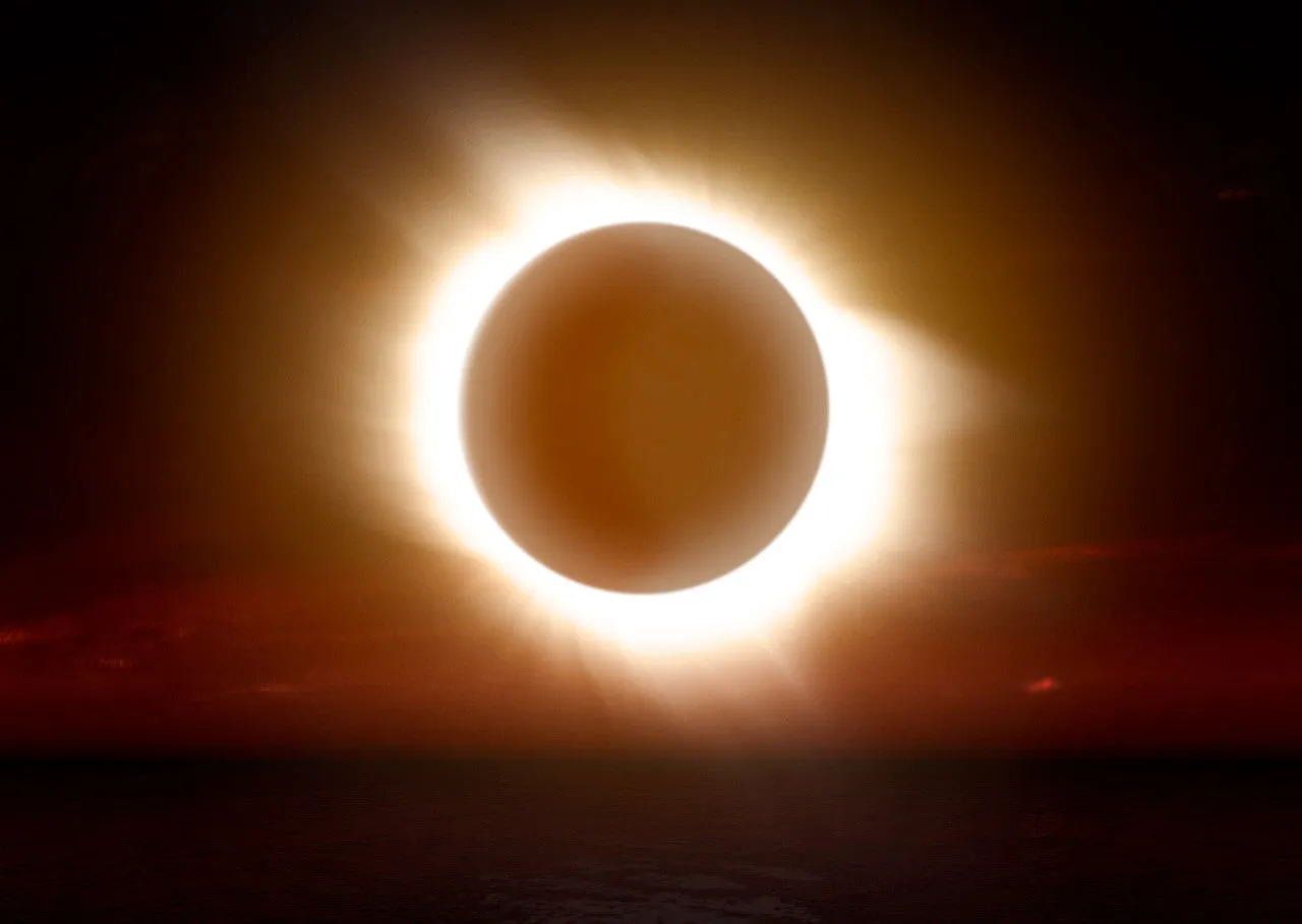 Authentic Cards Solar Eclipse Postcard