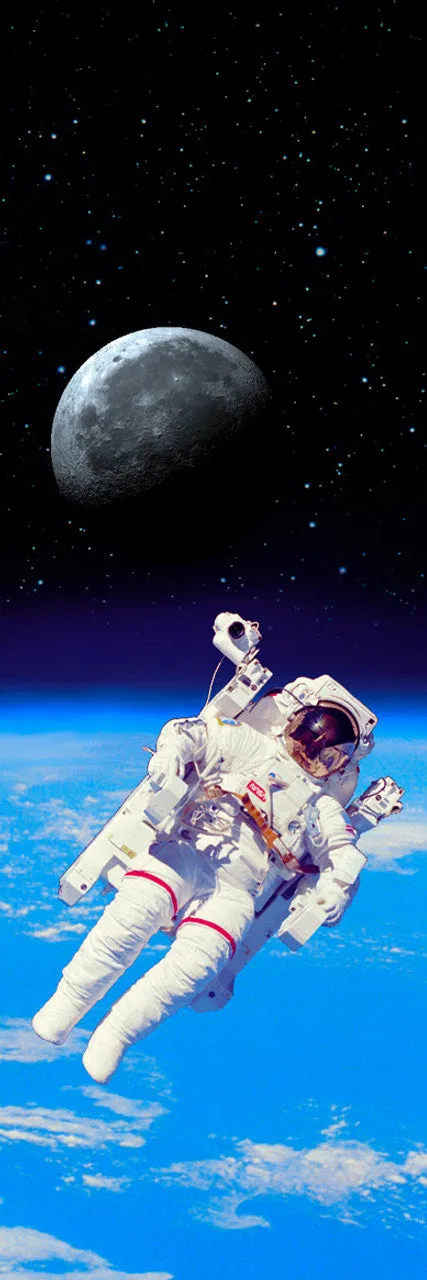 Authentic Cards Spacewalk Bookmark