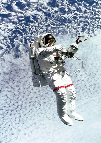 Authentic Cards Spacewalk Postcard