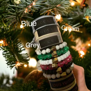 Authentic GG ribbon tassel bracelet