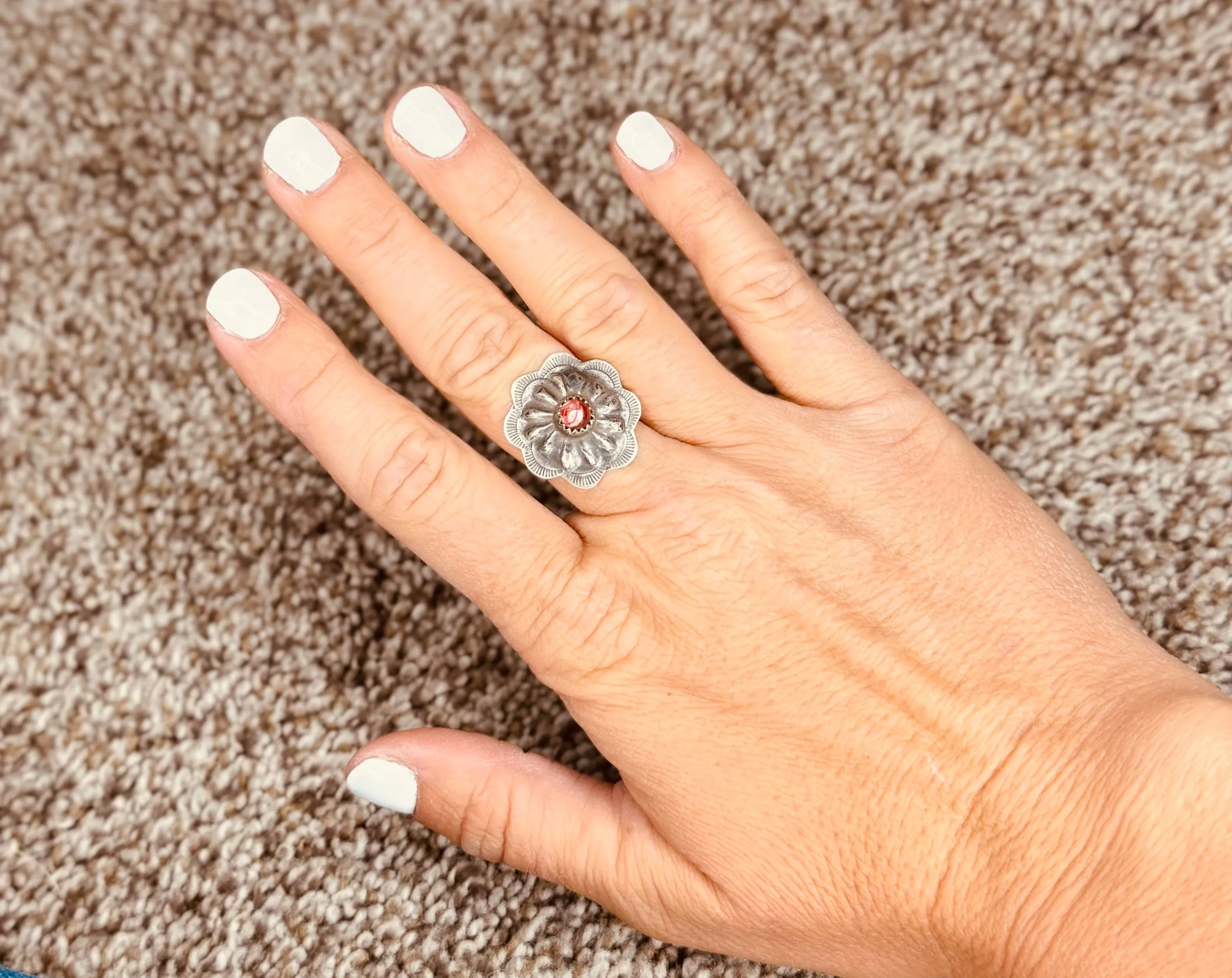 Authentic Navajo Spiny Oyster Rings