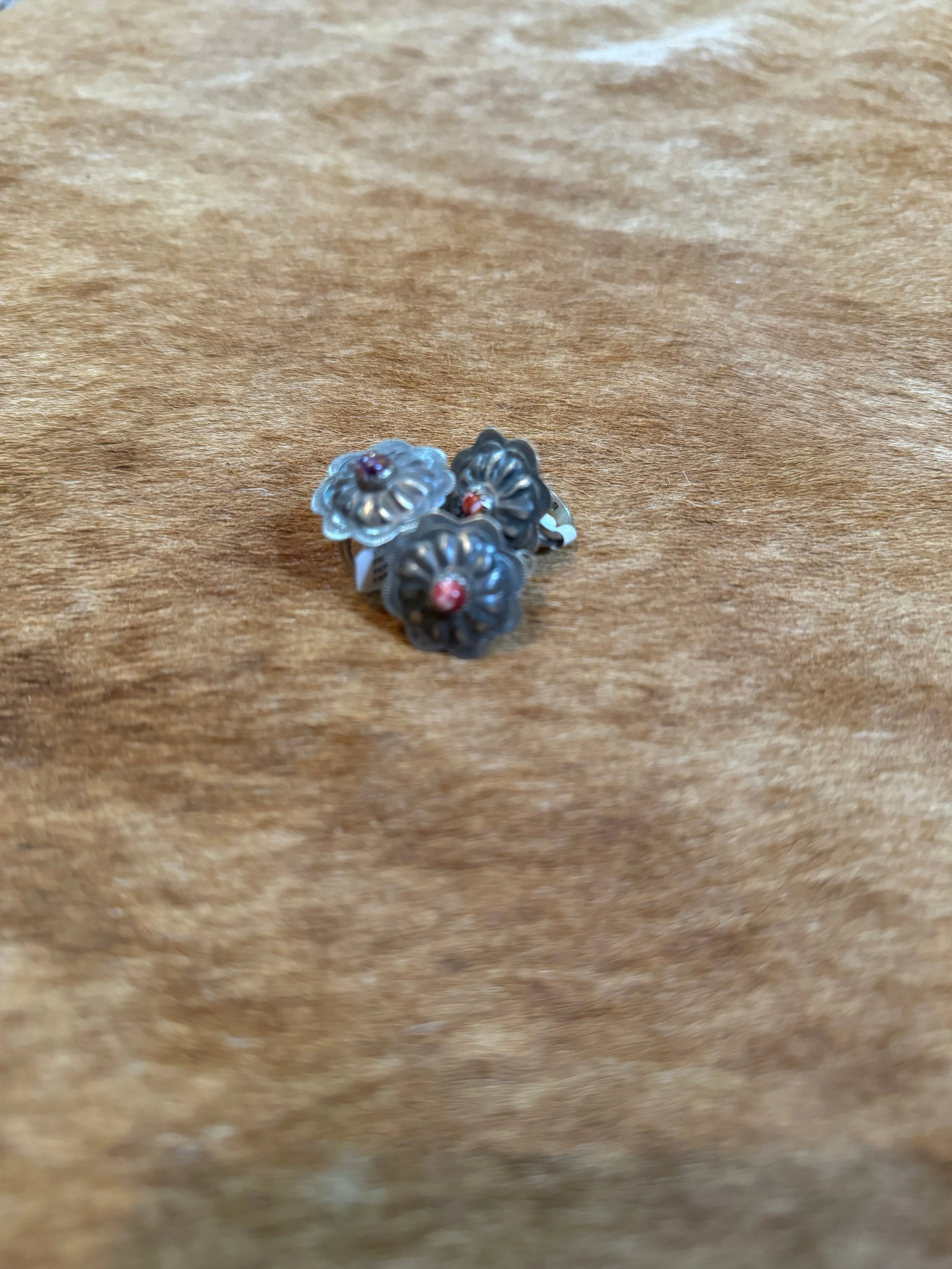 Authentic Navajo Spiny Oyster Rings