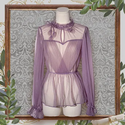 (Buy for me) FunCcino~Dense Forest Corridor~Elegant Lolita Blouse and Cape