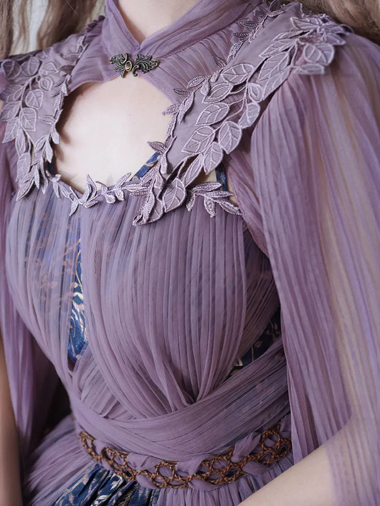 (Buy for me) FunCcino~Dense Forest Corridor~Elegant Lolita Blouse and Cape