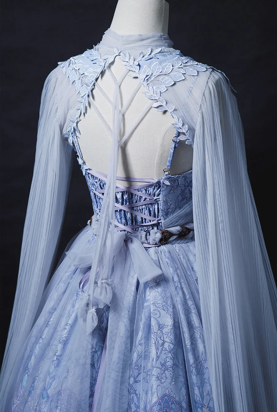 (Buy for me) FunCcino~Dense Forest Corridor~Elegant Lolita Blouse and Cape