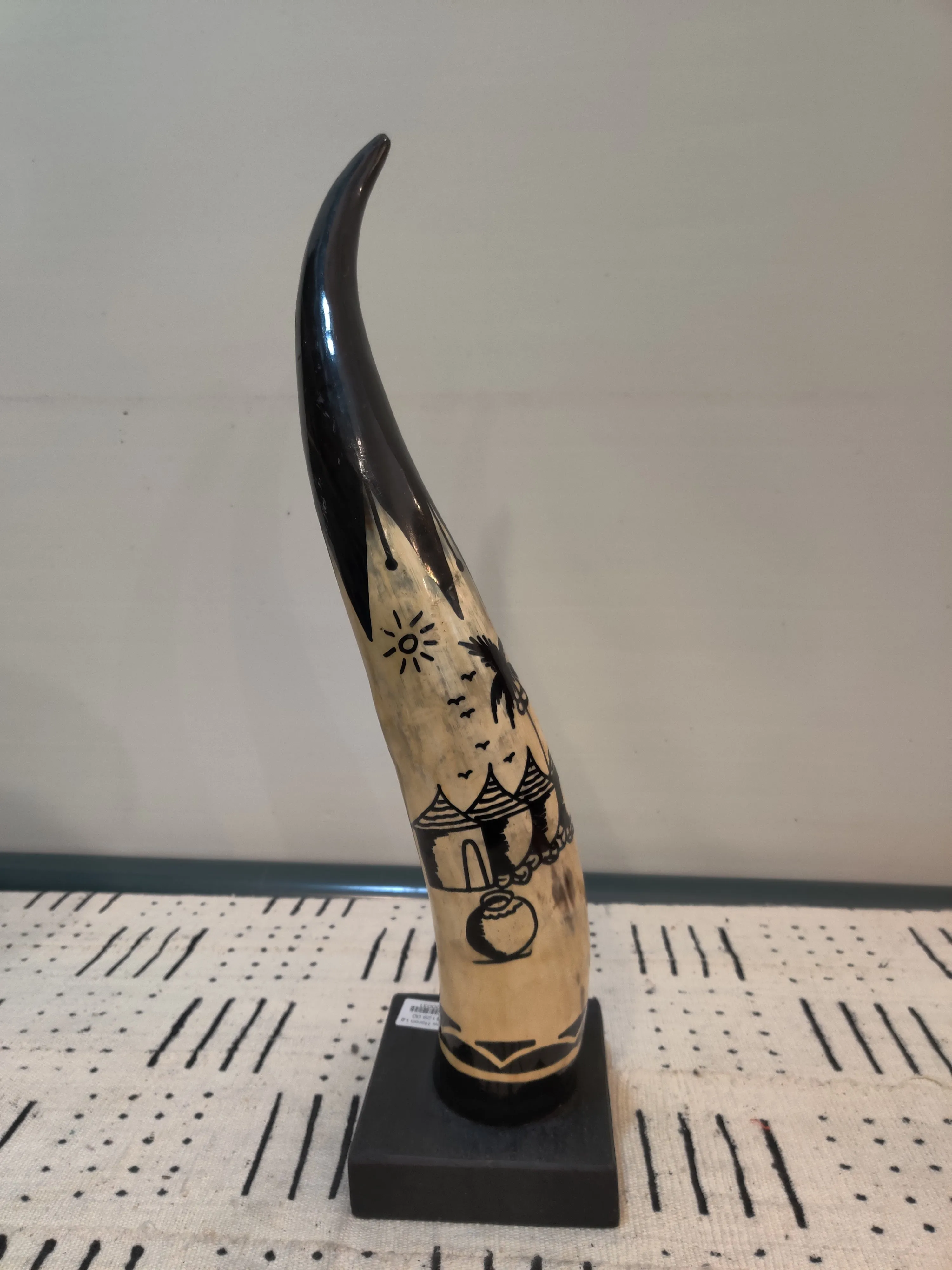 Decorative Cow Horn
