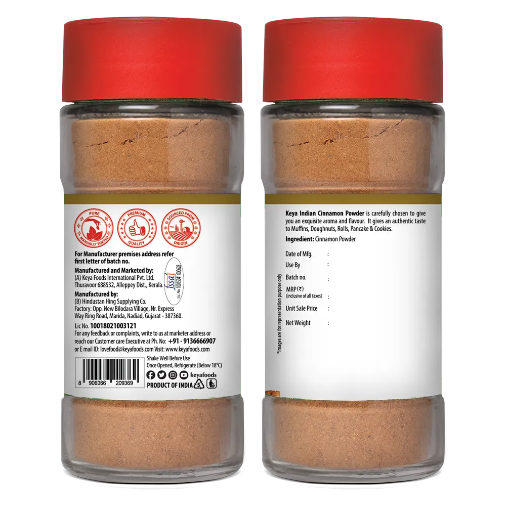 Keya Indian Cinnamon Powder 50g