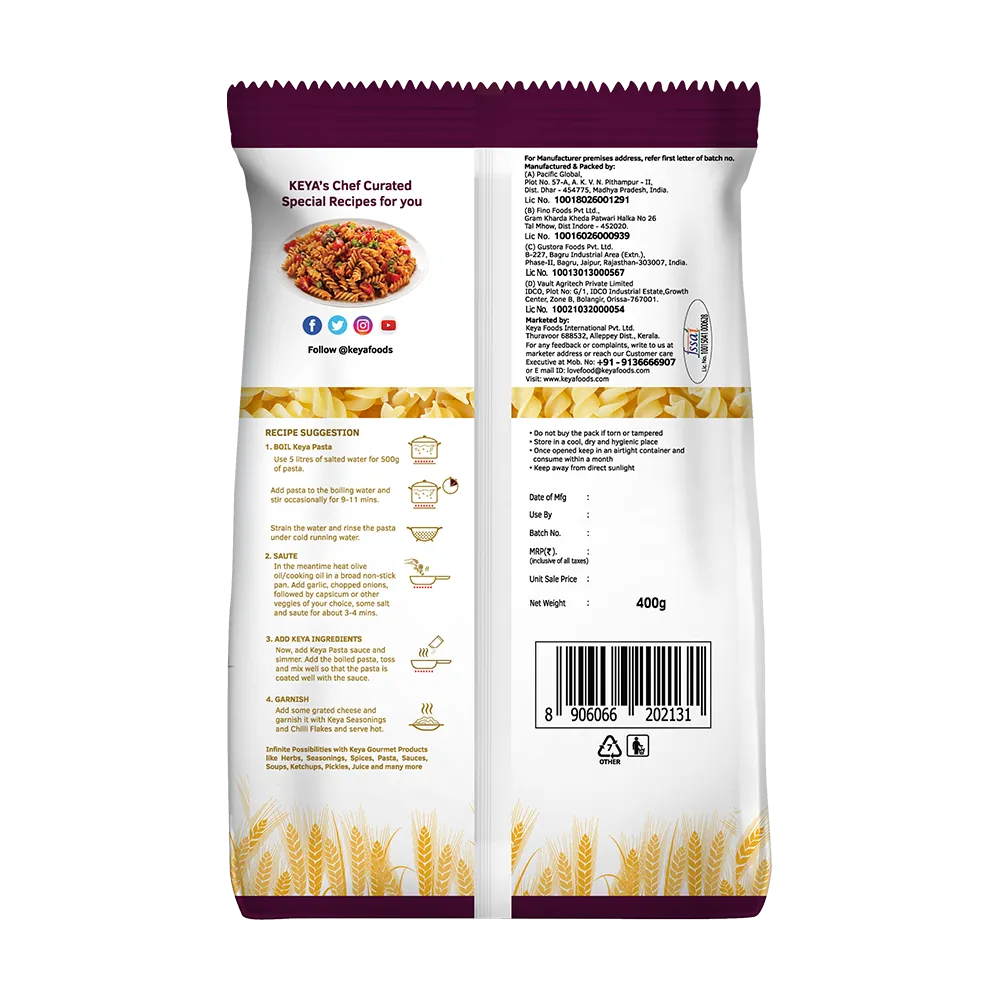 Keya Pasta Combo