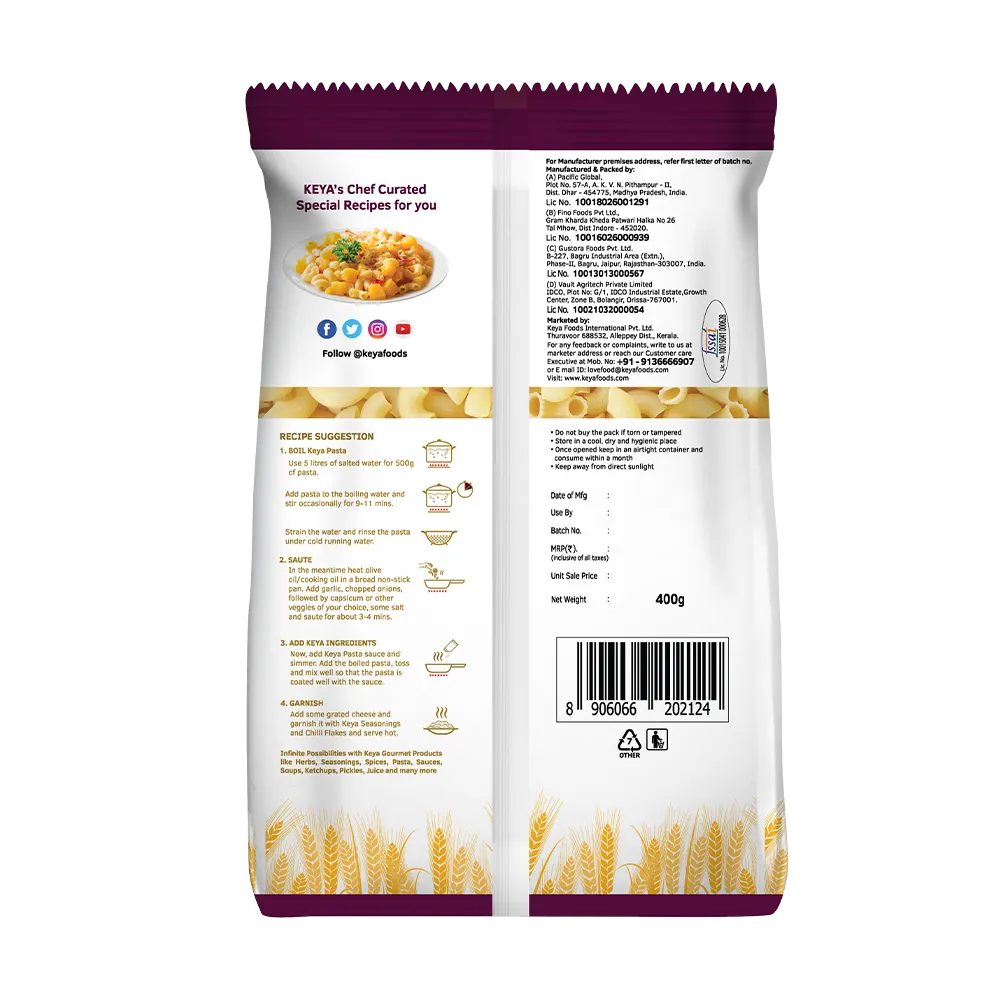 Keya Pasta Combo