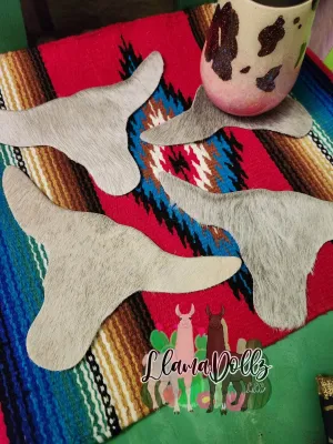 Longhorn Cowhide 4 Piece Coasters