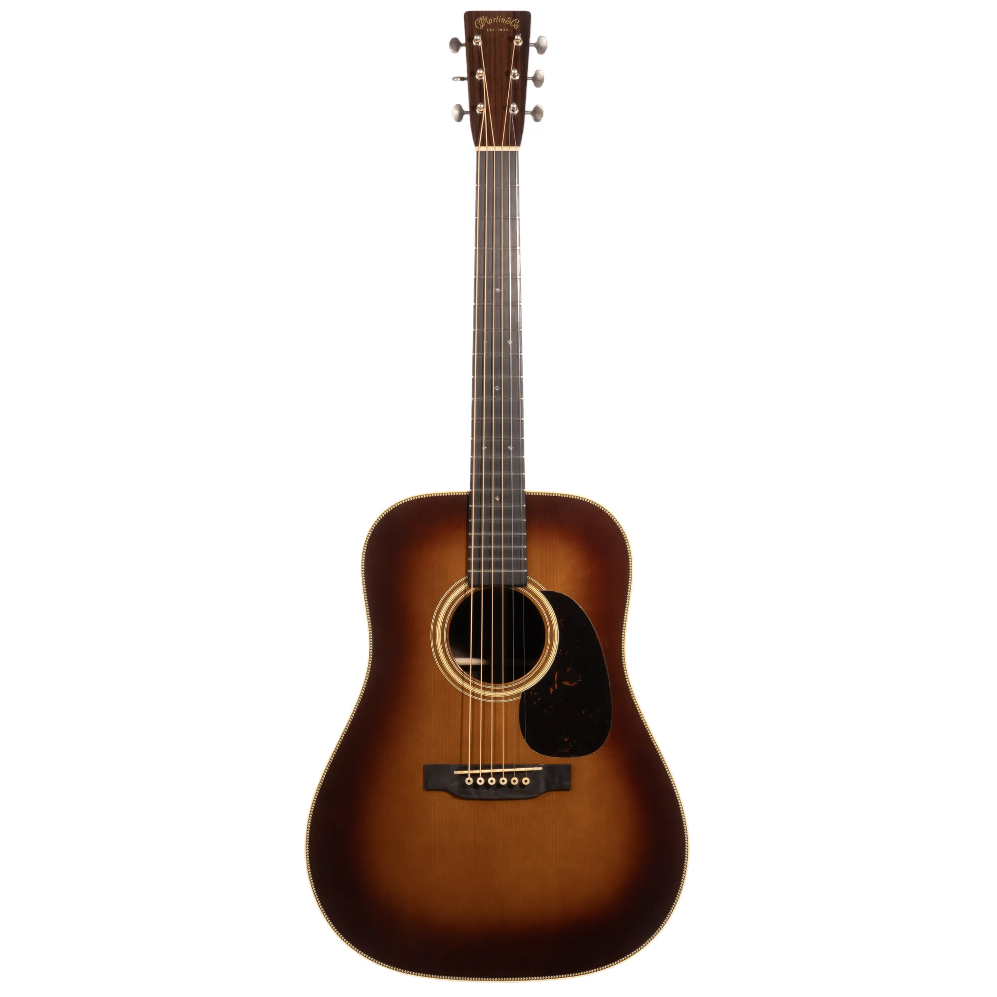Martin Custom Shop D-28 1937 Acoustic Guitar Vintage Low Gloss With Stage 1 Aging And Ambertone Burst