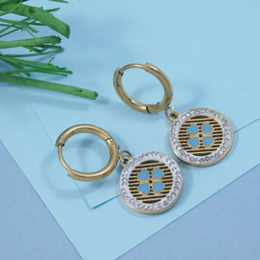 Stainless Steel Authentic Hoops Earring