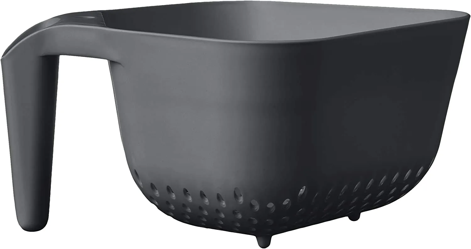 Tovolo 3 Quart Colander BPA Free Food Safe Plastic Strainer with Handle